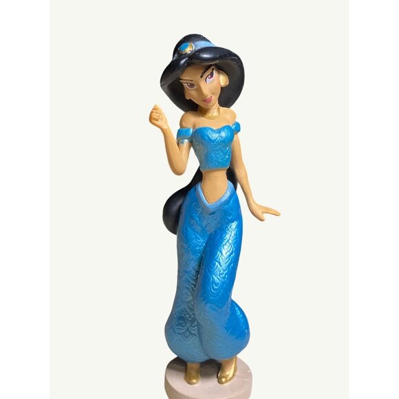 Disney Princess Mini Figures Set - Rapunzel Jasmine Snow White Mulan & Ariel - Picture 2 of 9